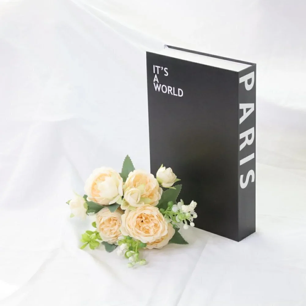 NEW Luxury Decoration Coffee Table Fashion Art Faux Book Storage Box